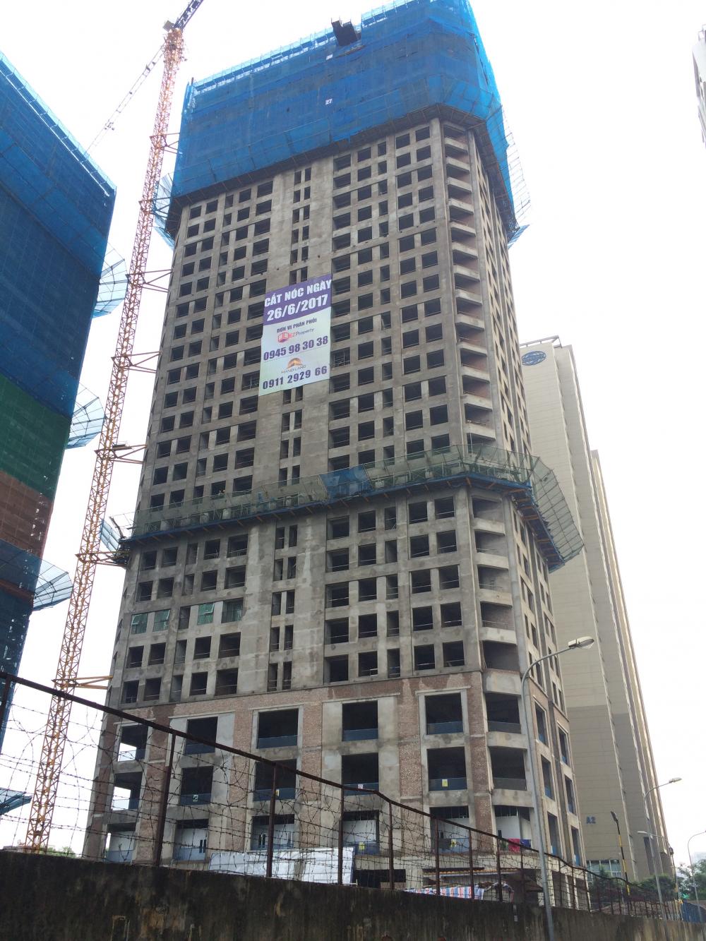 Dự án đã cất nóc