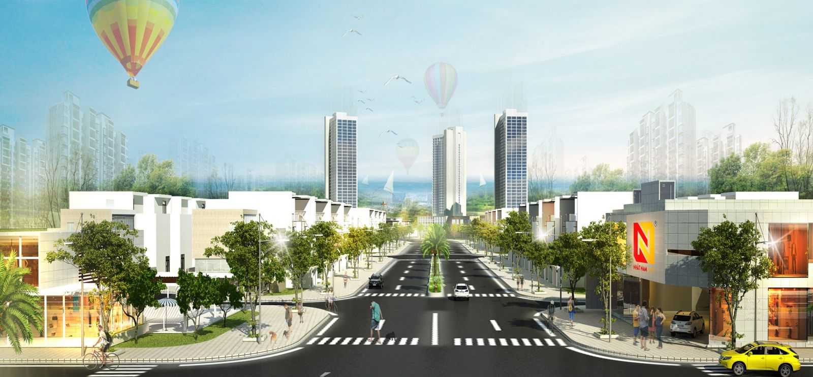 Nhà phố Smart Center House