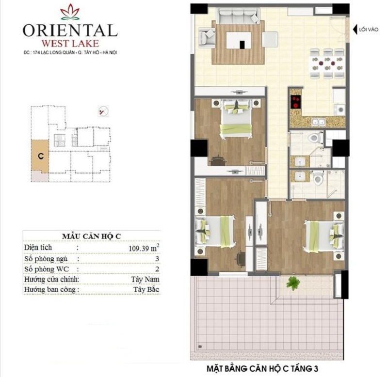 Thiết kế căn hộ C