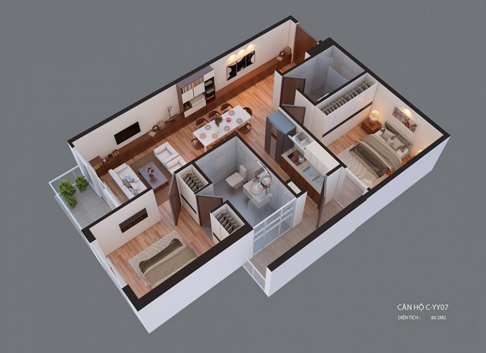 Thiết kế căn hộ 07