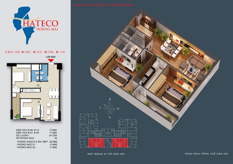 Thiết kế căn hộ B-07