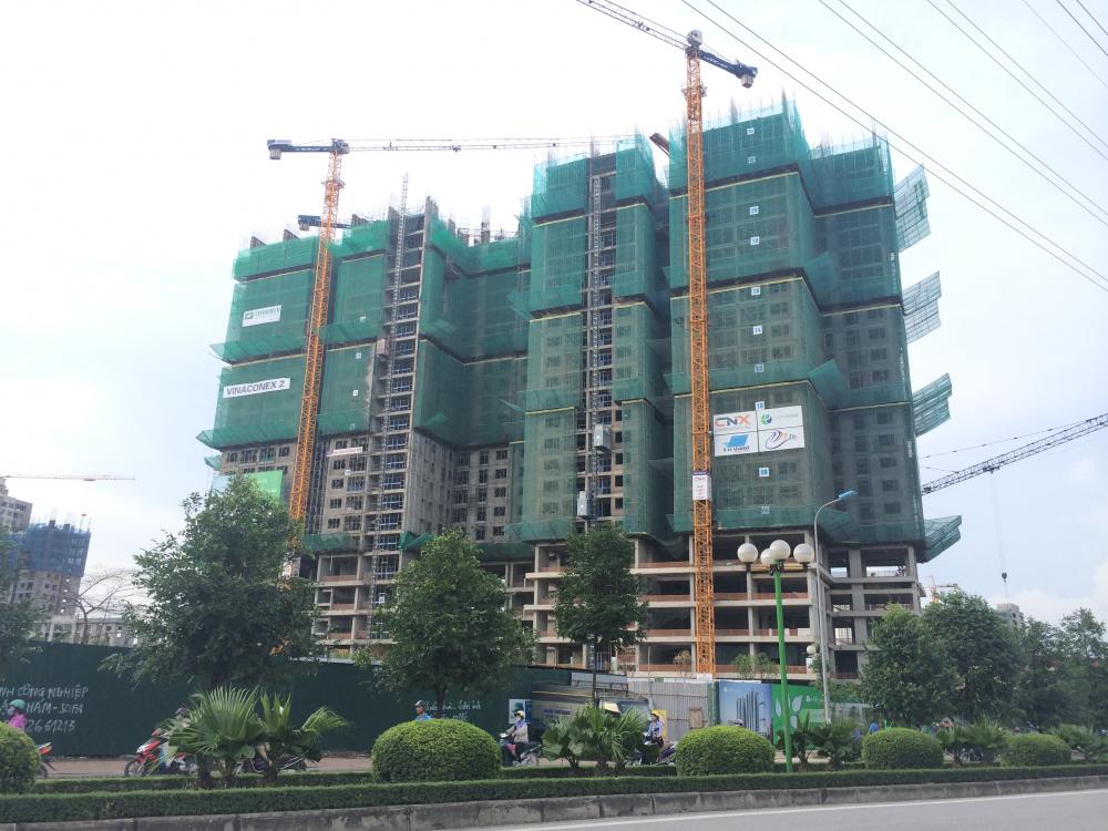 Dự án đang thi công đến tầng 24