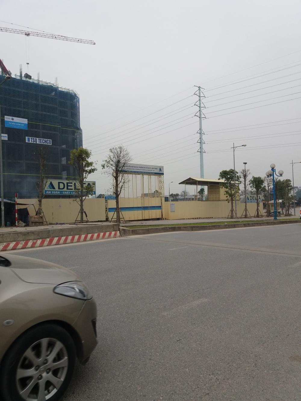 Dự án đang thi công tới mặt sàn tầng 11