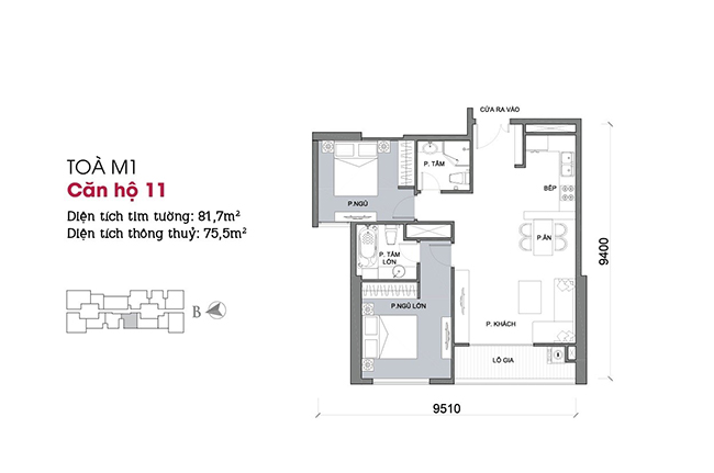 Thiết kế căn hộ 11