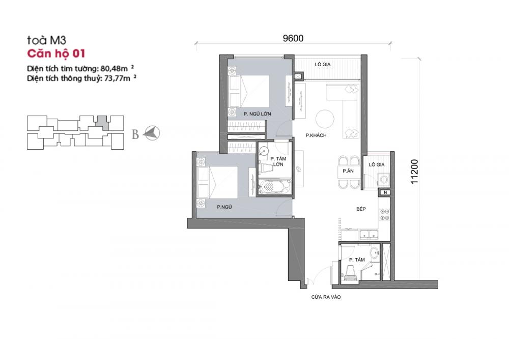 Thiết kế căn hộ 01