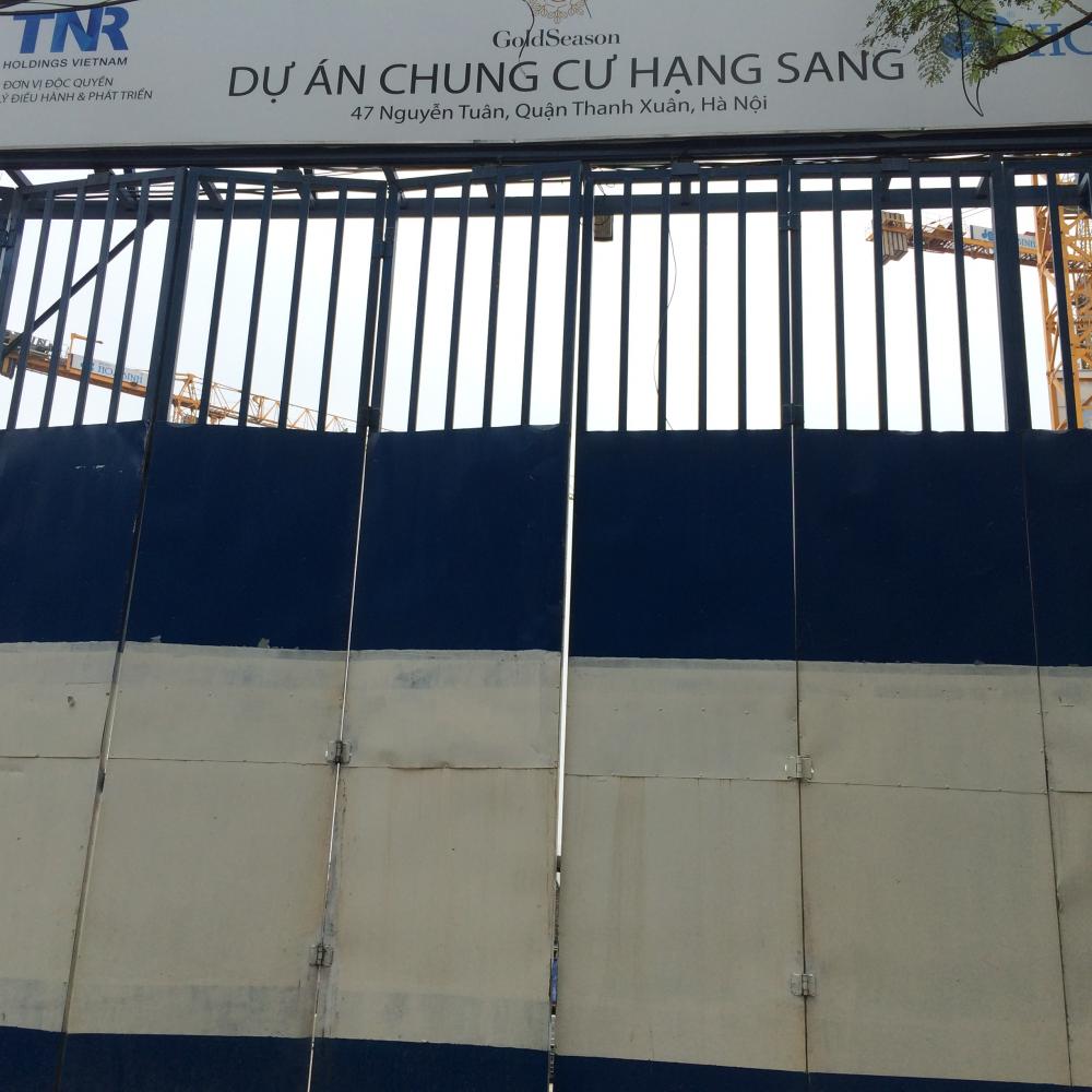 Dự án vẫn đang thi công móng hầm