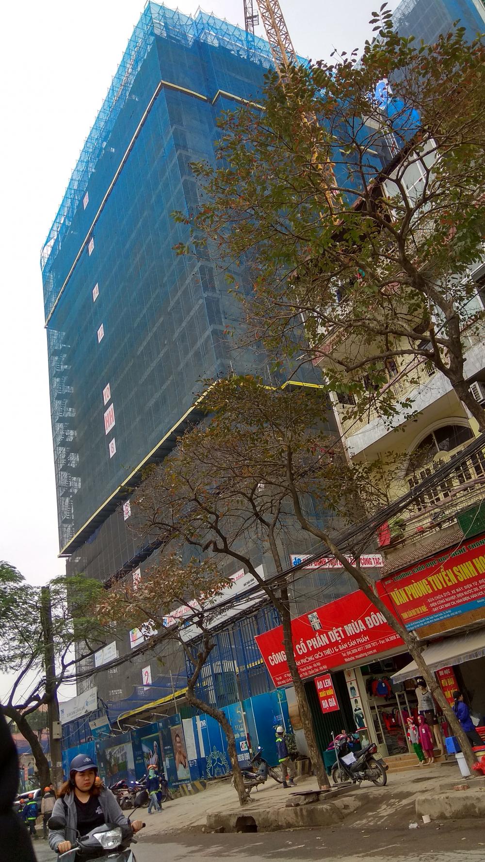 Dự án đã cất nóc