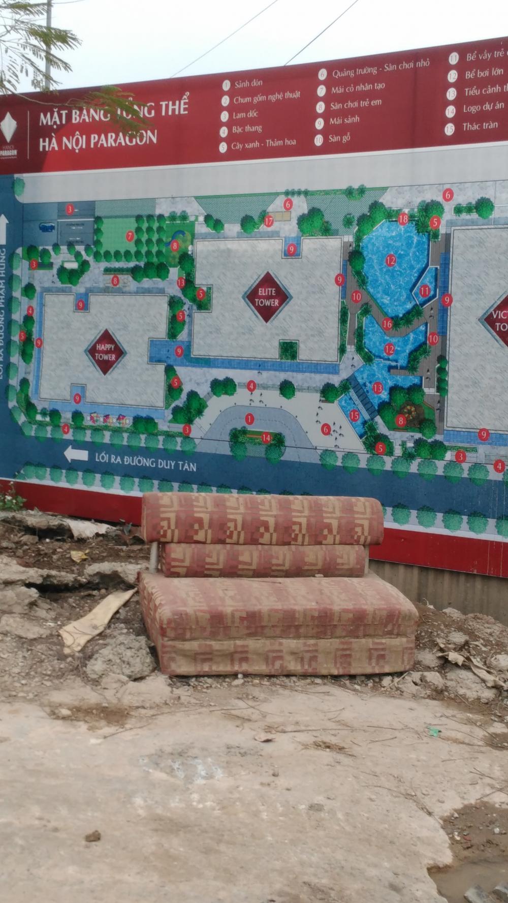 Dự án đang thi công tầng hầm thứ 3