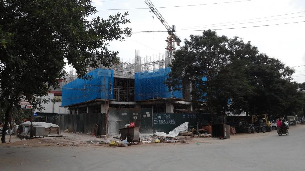 Dự án đang thi công mặt sàn tầng 3