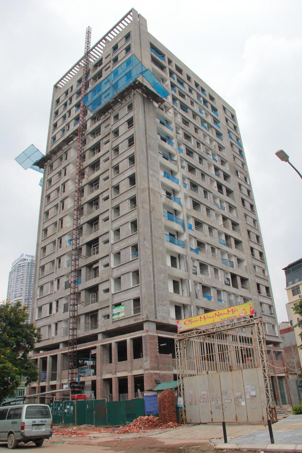 Dự án đã thi công xong thô