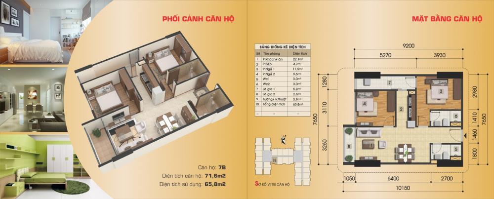 Thiết kế căn hộ 7B
