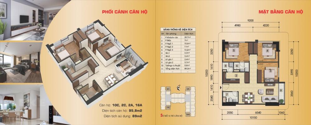 Thiết kế căn hộ 10C,2C,2A,16A