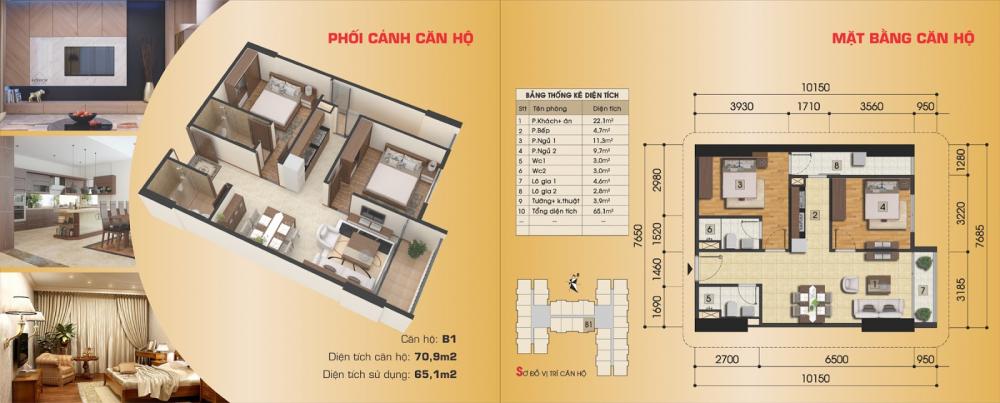 Thiết kế căn hộ B1