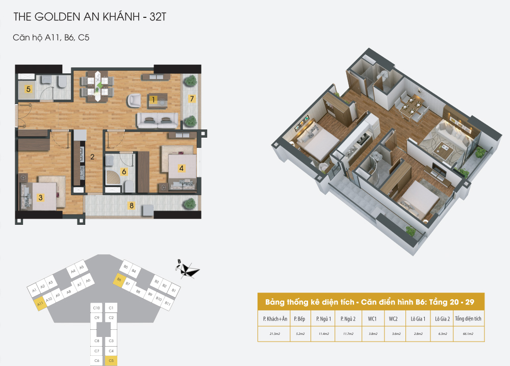 Thiết kế căn hộ C5