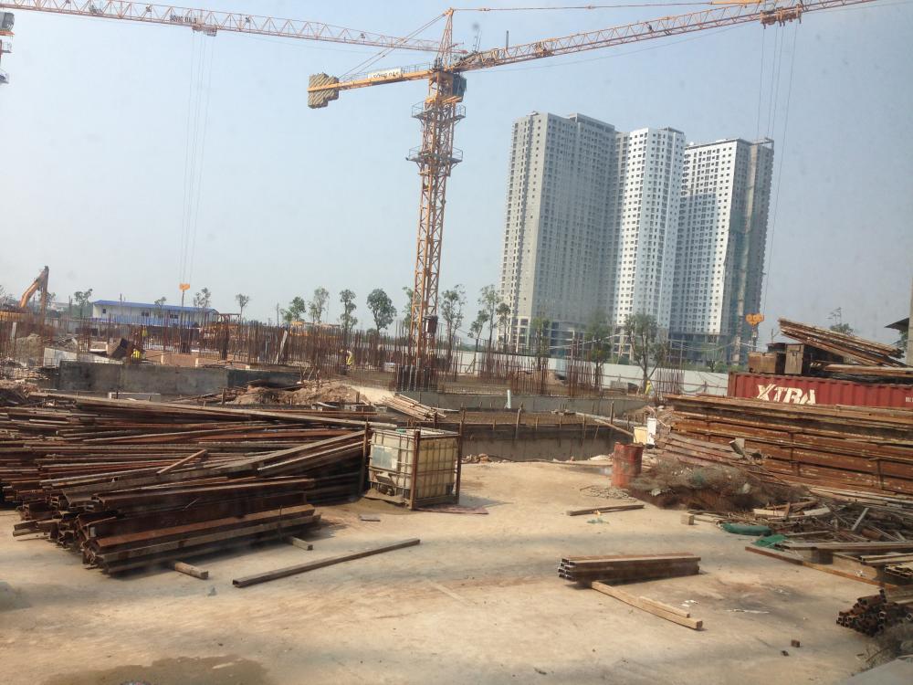 Dự án đang xây dựng phần thô