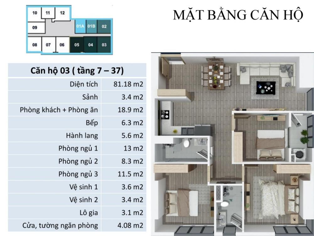 Thiết kế căn hộ 03
