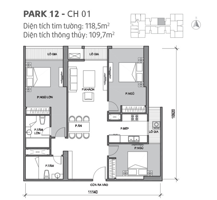 Thiết kế căn hộ 01