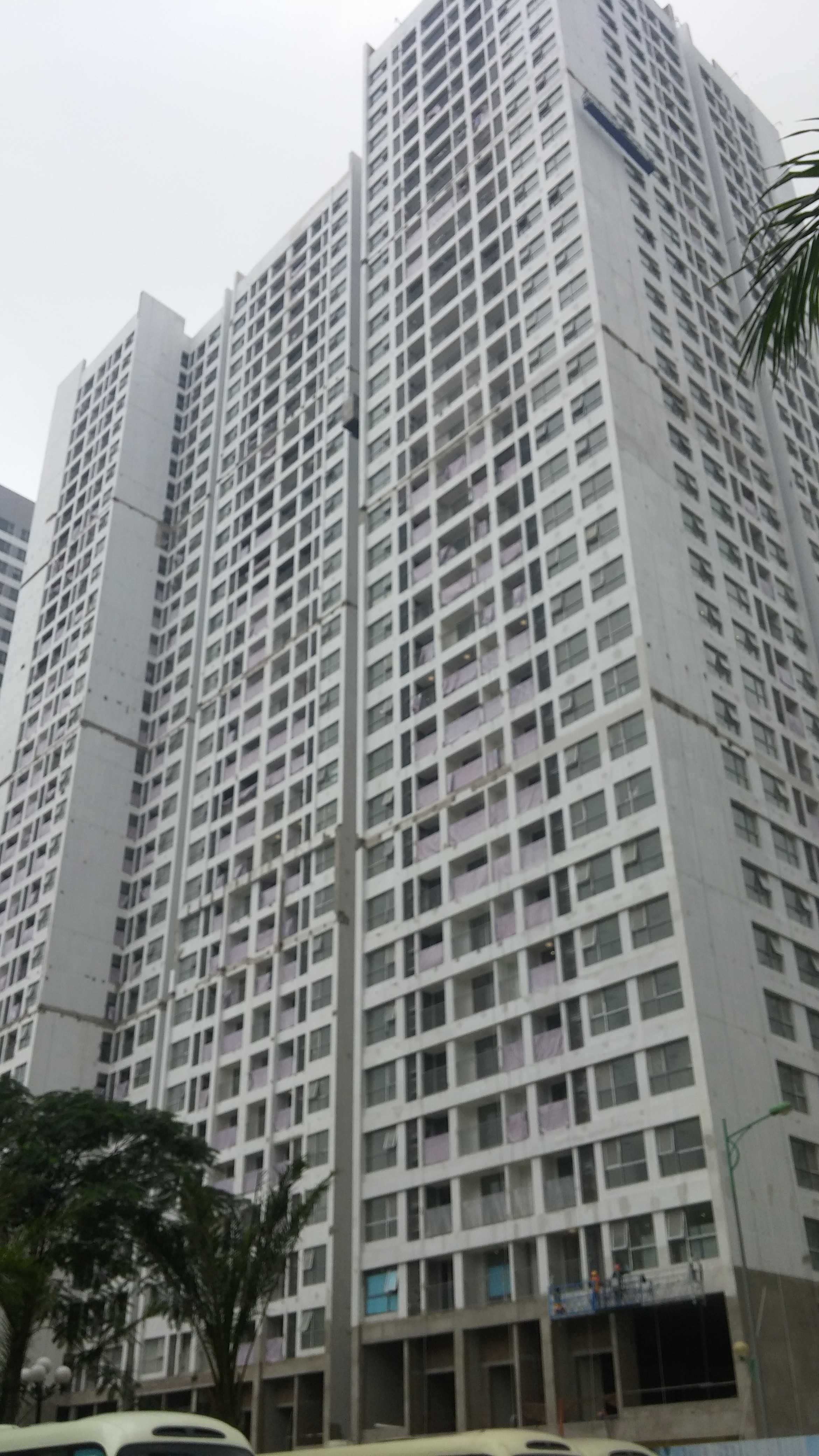 Dự án đang hoàn thiện nốt bên ngoài