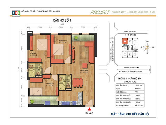 Thiết kế căn hộ 01