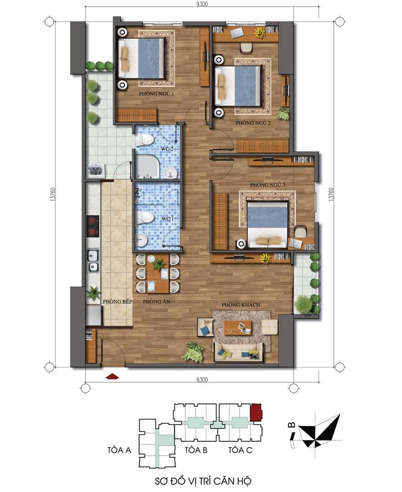 Thiết kế căn hộ 06