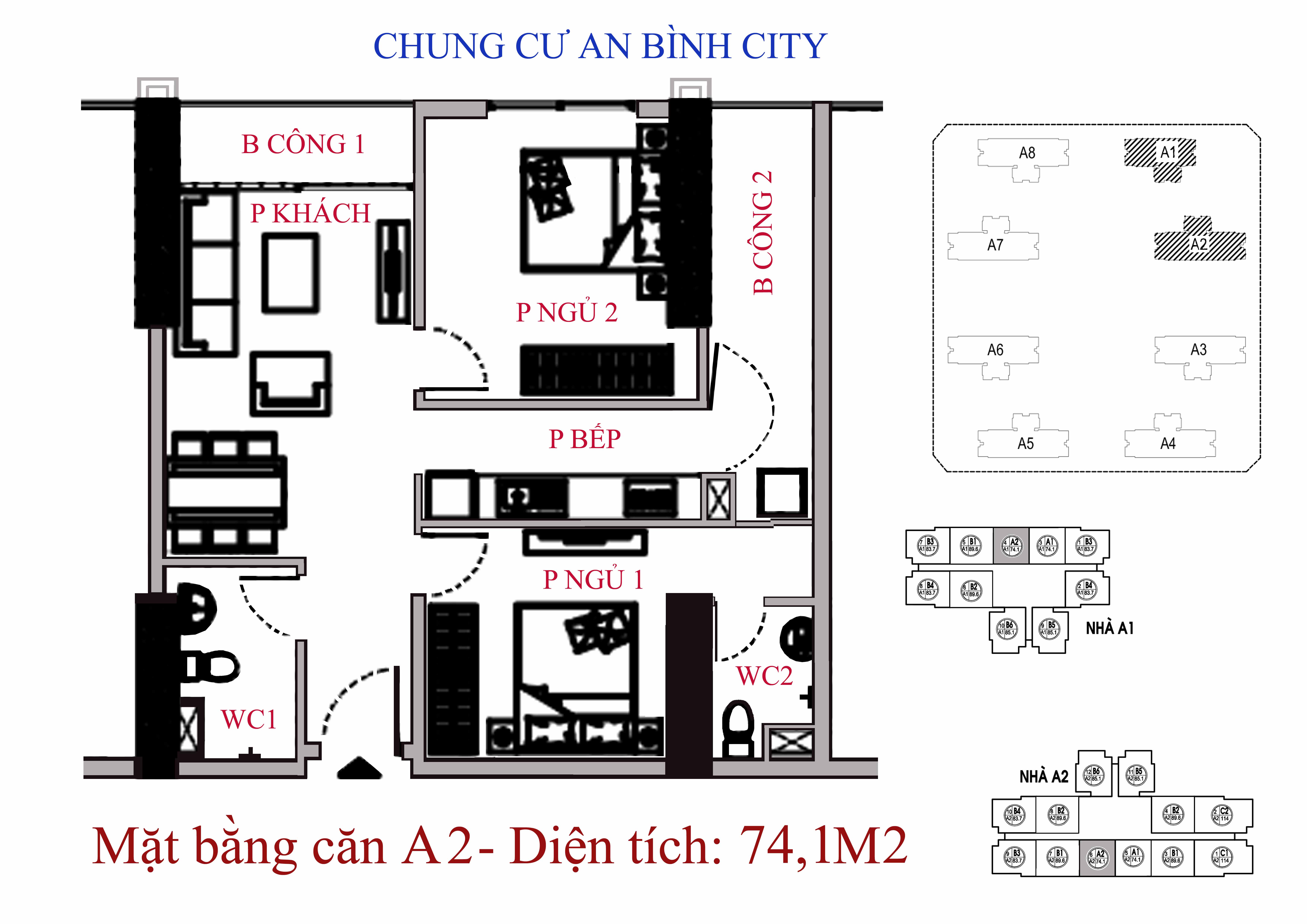 Thiết kế căn hộ A2