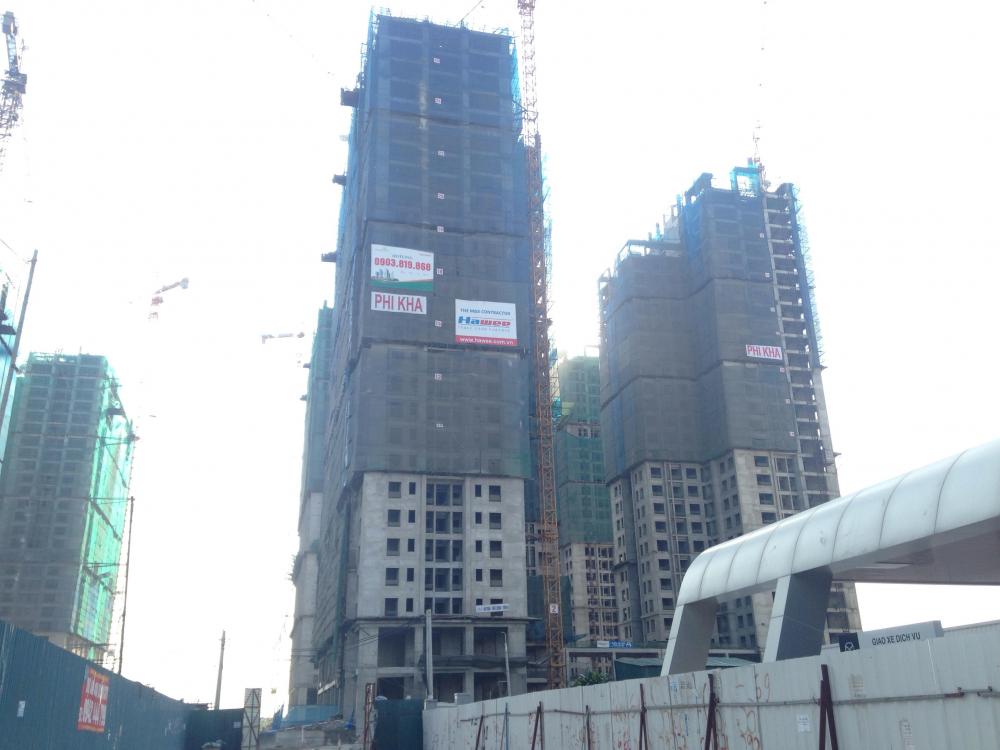 6 tòa đã xong thô, còn lại đang thi công từ tầng 20 đến 23