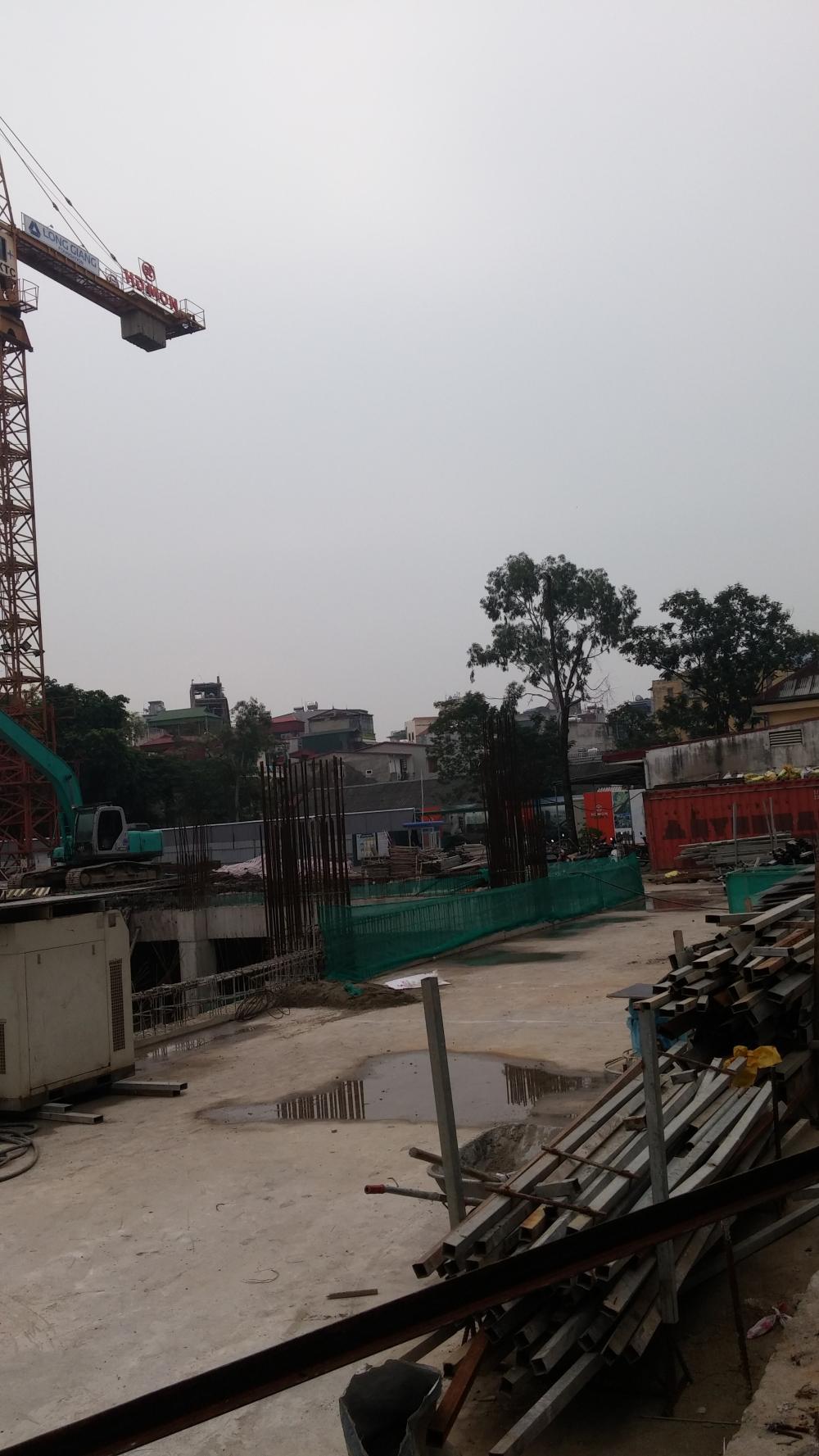 Dự án đã thi công xong hầm, đang triển khai các tầng đầu tiên