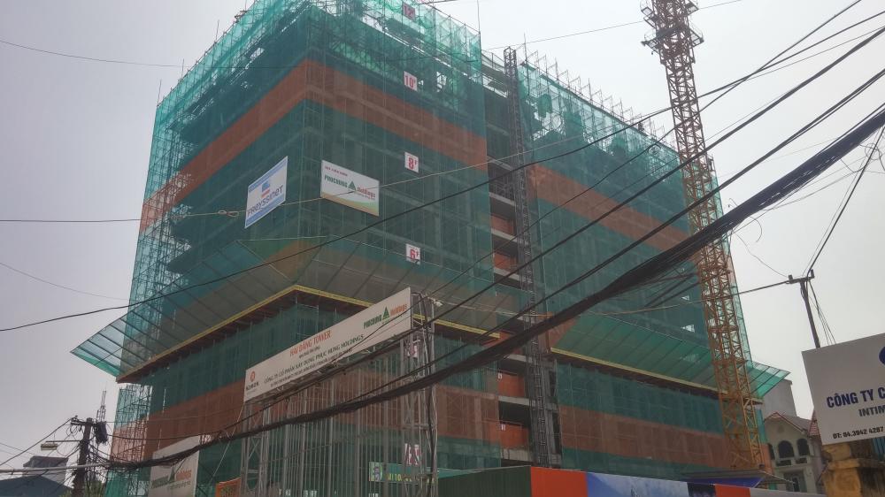 Dự án đang thi công tới tầng 12