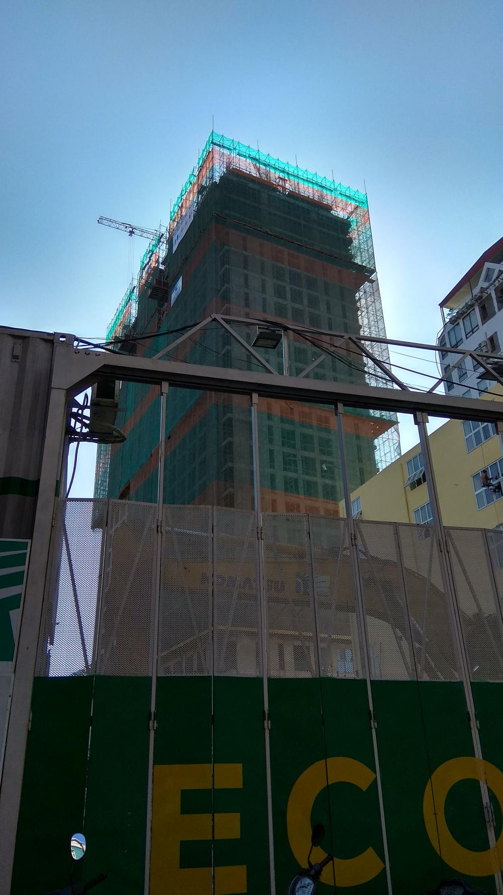 Dự án đang thi công tới tầng 26