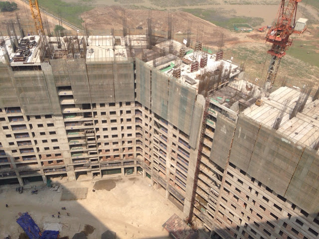 Dự án đã thi công xong kết cấu tầng 10