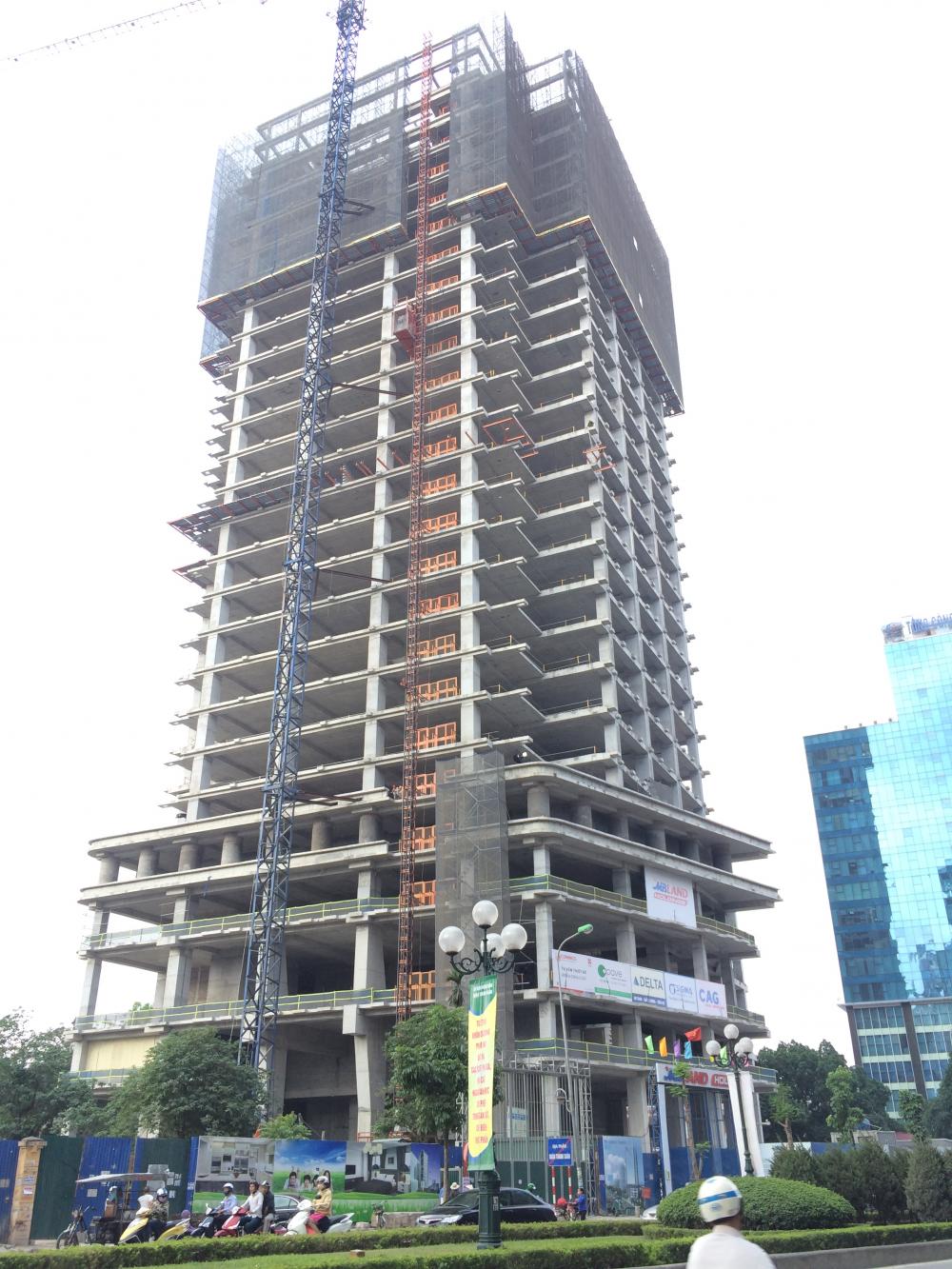 Dự án đã cất nóc