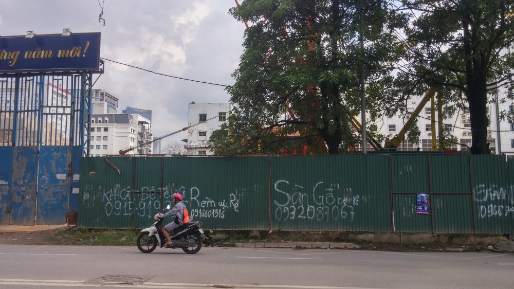 Dự án đang chuẩn bị mặt bằng