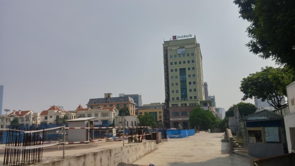 Dự án đang tiếp tục thi công tầng 1