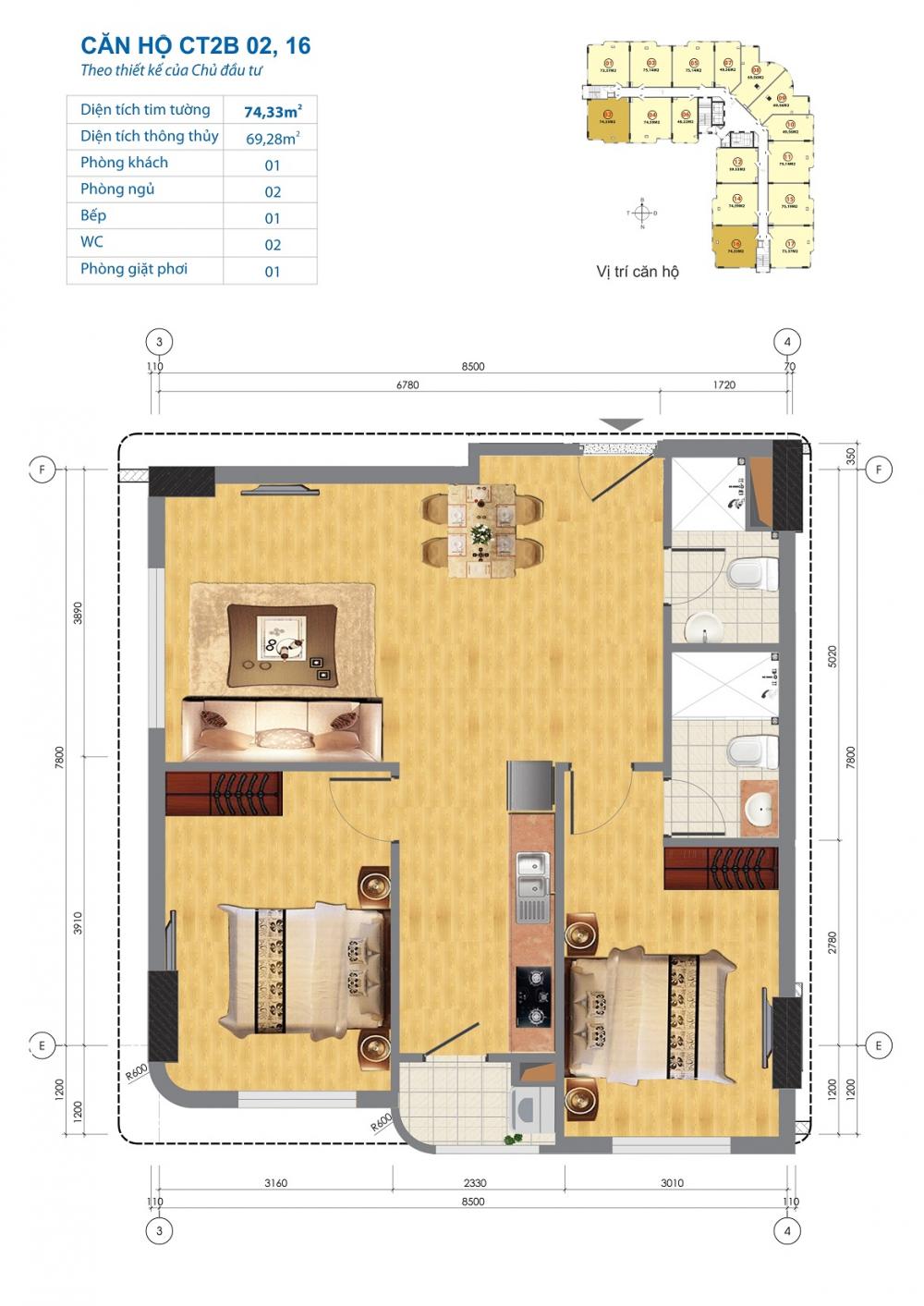 Thiết kế căn hộ 02, 16