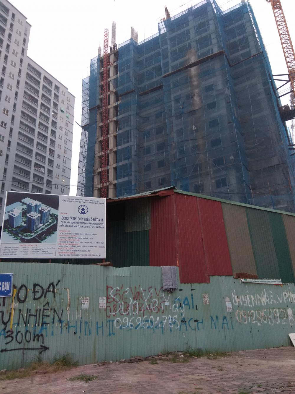 2 tòa A14 A1 và A14 A2 đã đưa vào sử dụng