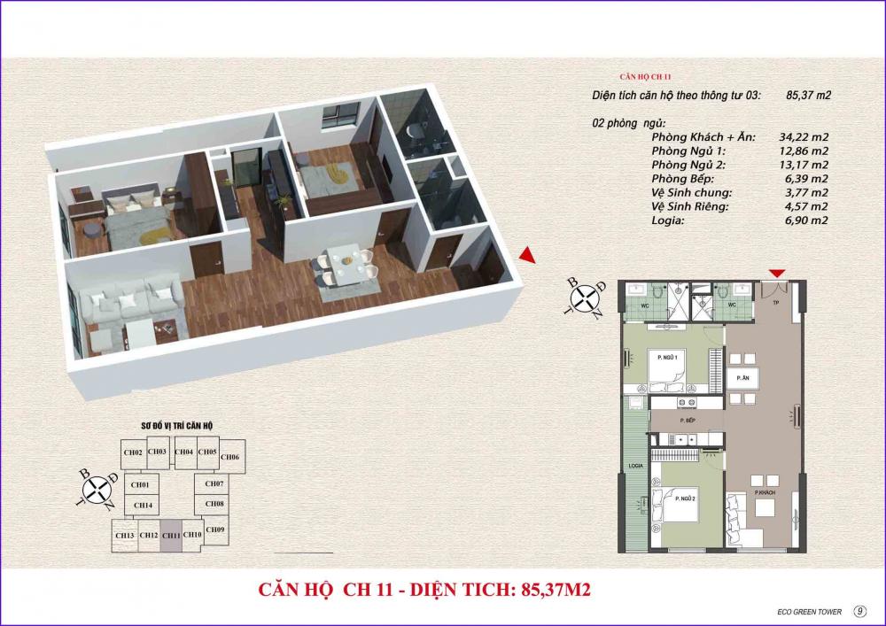 Thiết kế căn hộ 11