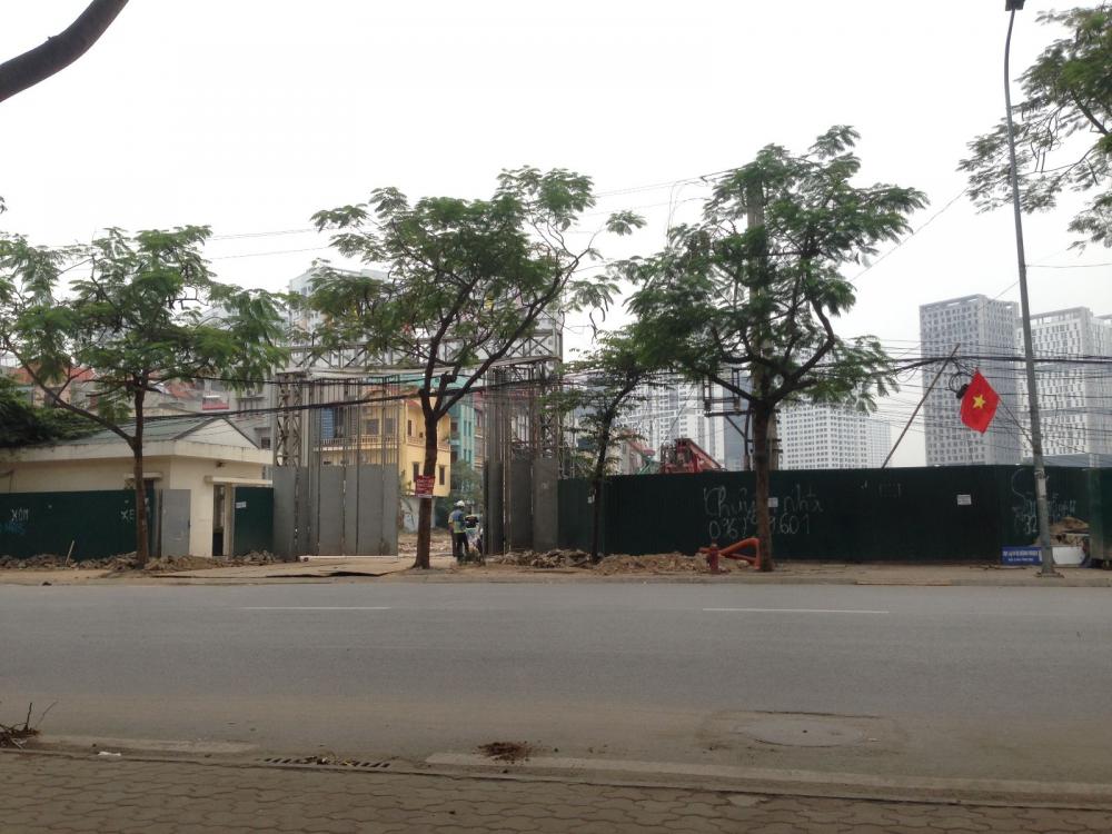 Dự án đang thi công hạ tầng