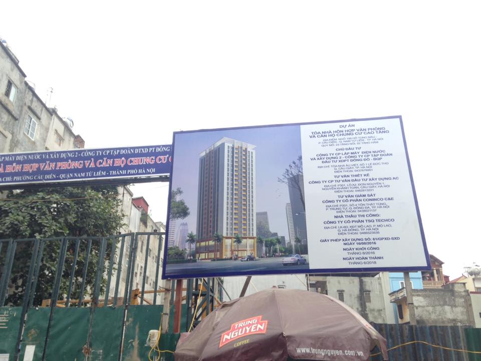 Dự án đang làm móng