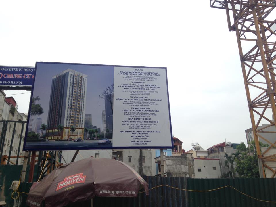 Dự án đang làm móng