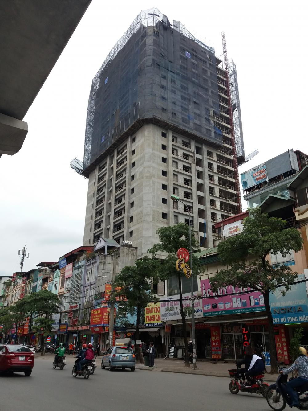 Dự án đã cất nóc