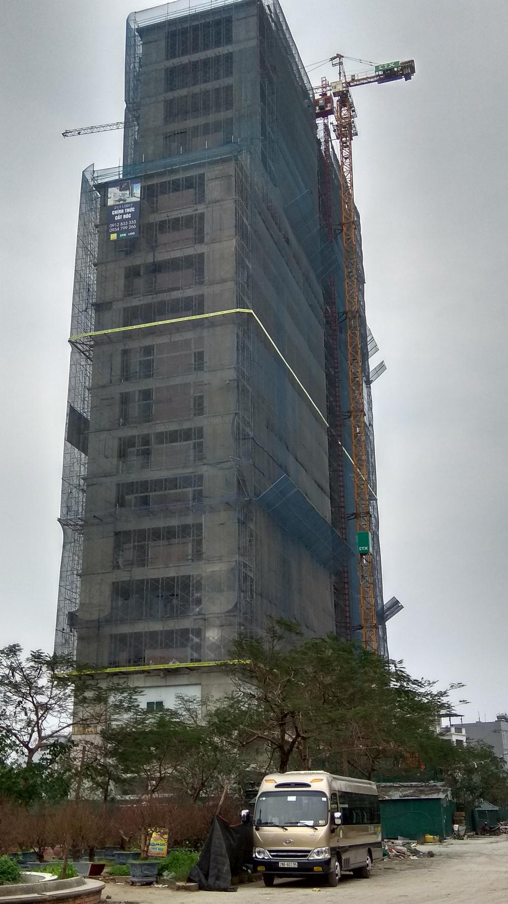 Dự án đã cất nóc