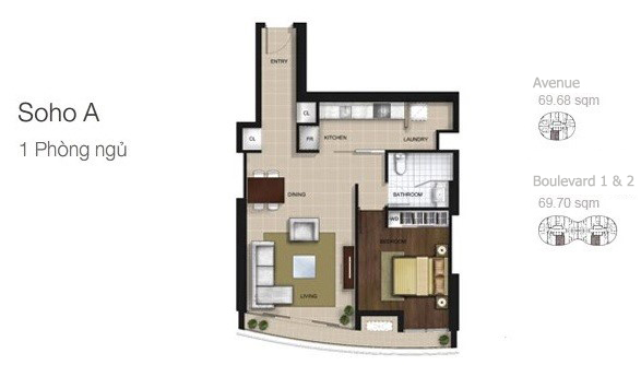 Thiết kế căn hộ 01