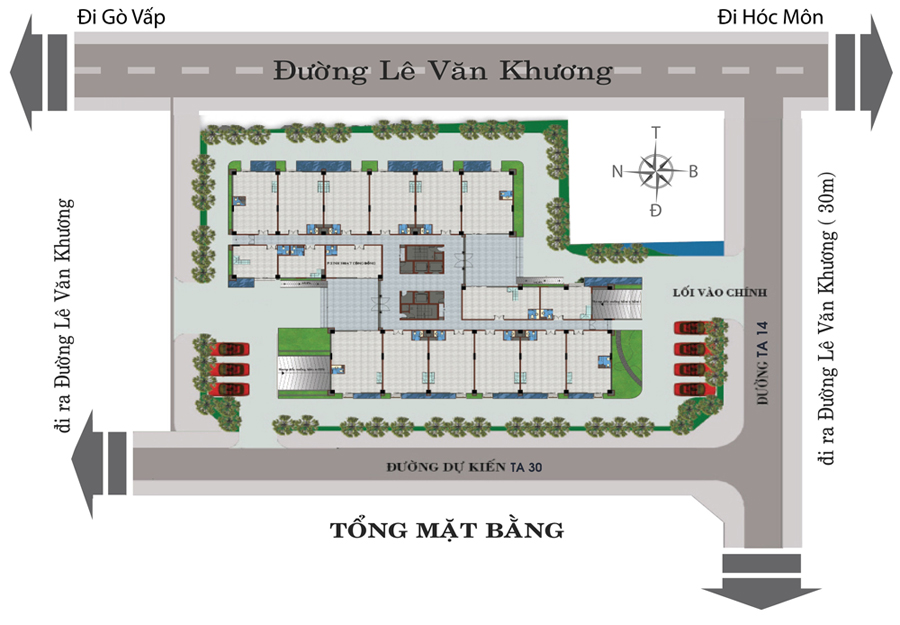 Mặt bằng tổng thể
