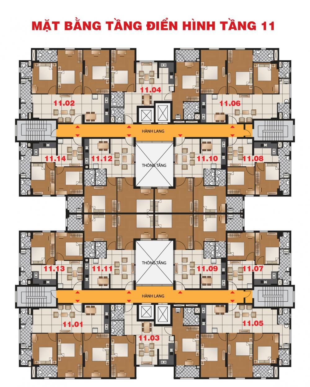 Tầng điển hình