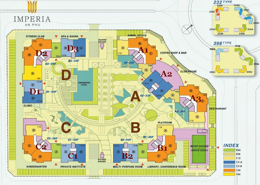 Mặt bằng căn hộ