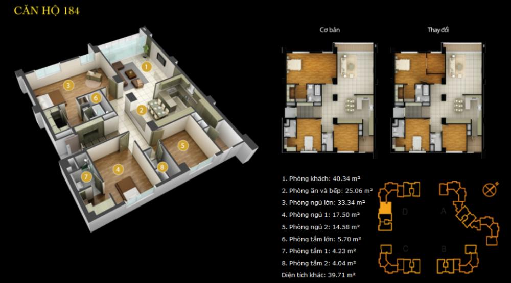 Thiết kế căn hộ 184