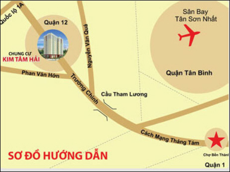 Vị trí của Kim Tâm Hải Apartment | ảnh 1