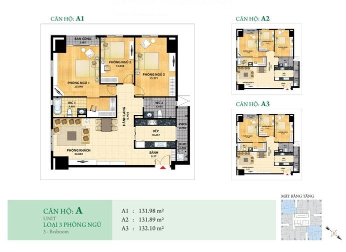 Thiết kế căn hộ A2