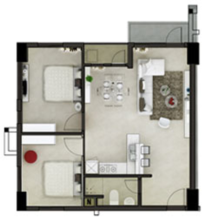 Thiết kế căn hộ 01