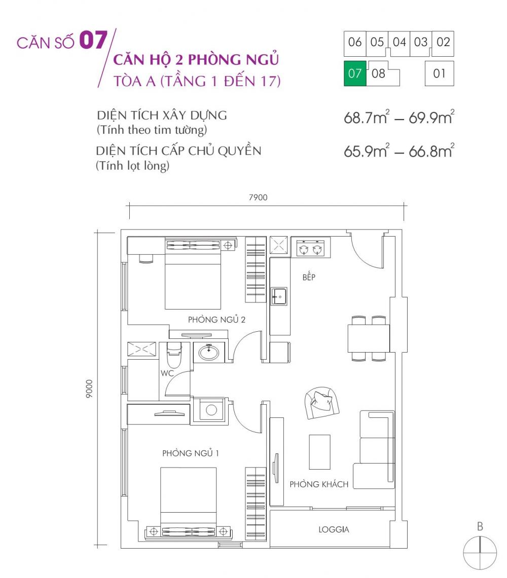 Thiết kế căn hộ 07